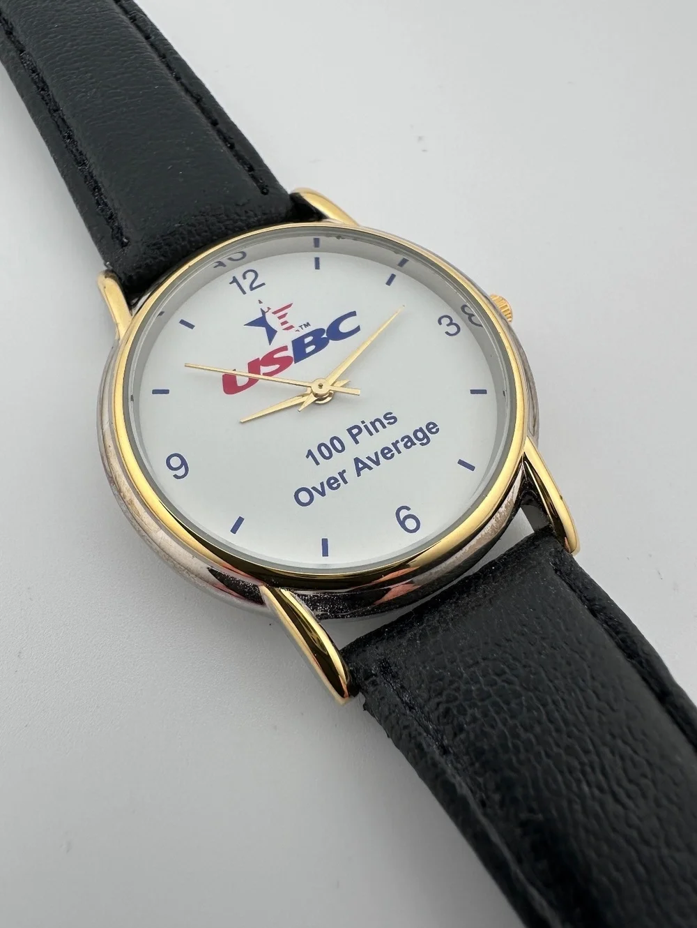 Vintage USBC Bowling Watch 100 Pins Over Average Men’s Quartz Watch